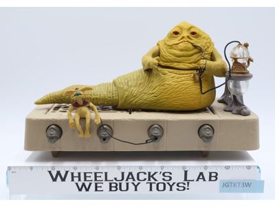 Jabba the Hutt Throne Room 100% Complete Star Wars ROTJ 1983 Kenner Playset