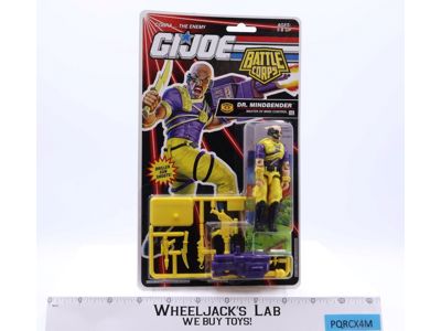 Dr. Mindbender Battle Corps G.I. Joe 1992 Hasbro Action Figure NEW MOSC SEALED