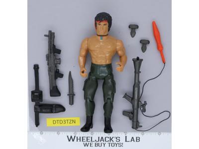 John Rambo Sylvester Stallone Rambo 1986 Coleco Vintage Action Figure