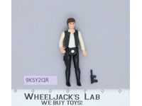Han Solo BIG HEAD 100% Complete Star Wars 1977 Kenner Action Figure NO REPRO