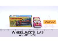 Road Dragster No.19 PURPLE W/Box Lesney Superfast Matchbox 1970 England