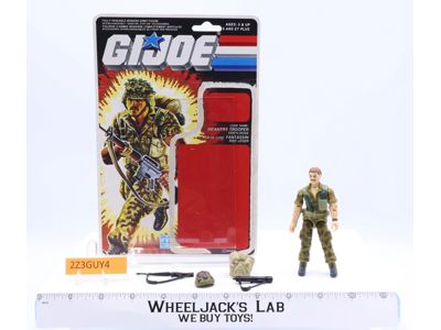 Footloose V1 100% Complete w/Cardback 1985 G.I. Joe Hasbro Vintage Action Figure