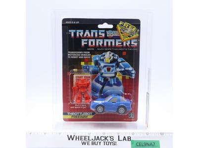 Freeway W/ Decoy AFA GRADED 75 75/85/90 G1 Transformers 1987 Hasbro NEW SEALED