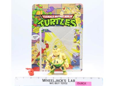 Tattoo 100% Complete W/Card TMNT 1991 Playmates Vintage Action Figure