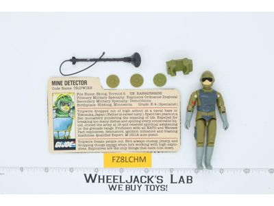 Tripwire V1 100% Complete G.I. Joe 1983 Hasbro Vintage Action Figure