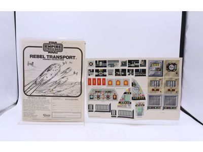 Empire Strikes Back Lot W/Rebel Transport Instructions & Stickers Star Wars 1981