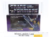 Shrapnel AFA GRADED 75+ 75/85/90 G1 Transformers Hasbro Tape Seal No Color Break