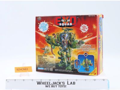 Alec Deleon W/Field Communications E-Frame Exo Squad 1994 Playmates NEW MIB