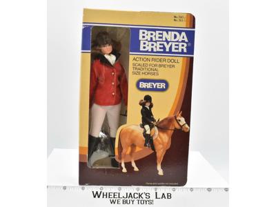 Brenda Breyer Action Rider Doll Traditional Size Horses Vintage 1991 Doll Figure