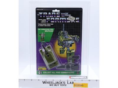 Brawl AFA GRADED 80+ 80/80/90 G1 Transformers 1986 Hasbro NEW SEALED