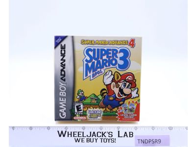 Super Mario Bros 3 Super Mario Advance4 Game Boy Advance Nintendo NEW SEALED