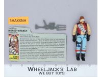 Monkeywrench V1 100% Complete G.I. Joe 1986 Hasbro Vintage Action Figure