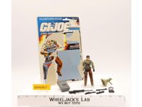 Bullhorn V1 100% Complete W/ Cardback 1990 G.I. Joe Vintage Hasbro Action Figure