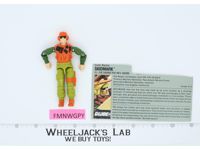 Skidmark V1 100% Complete G.I. Joe 1988 Hasbro Vintage Action Figure