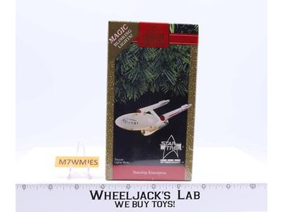 Starship Enterprise Star Trek Keepsake Ornament 1991 Hallmark MISB NEW