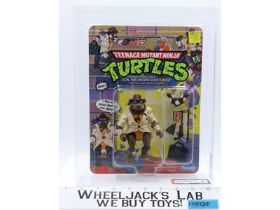 Don the Undercover Turtle Stickers Applied AFA GRADED 85 80/85/90 TMNT Playmates