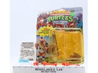 Creepy Crawlin' Splinter w/ Cardback 100% Complete TMNT 1990 Playmates Vintage