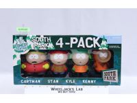 South Park 4 Pack Cartman Stan Kyle Kenny Comedy Central 5" Figure Set NEW MIB
