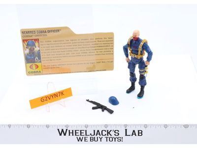 Cobra Officer v6 100% Complete GI Joe 25th Anniv Comic Pack 2008 Hasbro Figure