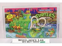 Sewer Sub AFA HIGHEST GRADED 85 TMNT 1991 Playmates Vehicle NEW SEALED