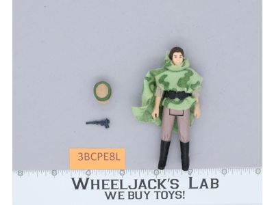 Princess Leia W/Combat Poncho 100% Complete Star Wars ROTJ 1984 Kenner NO REPRO