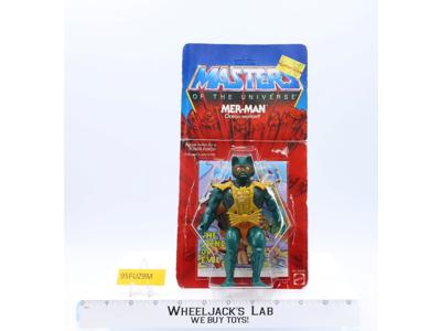 Mer-Man Masters of the Universe MOTU 1982 Mattel MOSC SEALED NEW Unpunched