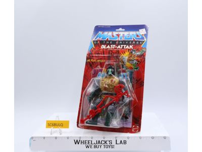 Blast-Attak Masters of the Universe MOTU 1986 Mattel MOSC SEALED NEW Figure