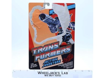 Jazz Cardback 1989 G1 Transformers Hasbro Vintage Action Figure