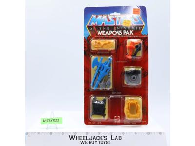 Weapons Pak He-Man Masters of the Universe MOTU 1983 Mattel NEW MOSC SEALED