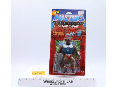 Clamp Champ Masters of the Universe MOTU 1986 Mattel MOSC SEALED NEW Action