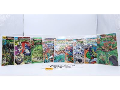 Lot of 9 Teenage Mutant Ninja Turtles Comic Books Archie Comics