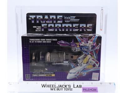 Octane AFA GRADED 75 75/90/90 G1 Transformers Hasbro Tape Seal No Color Break