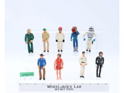 Lot of 9 Adventure People Fisher Price Action Figures & Accessories Vintage