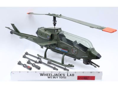 Dragonfly Assault Copter 100% Complete G.I. Joe 1983 Hasbro Vintage Vehicle