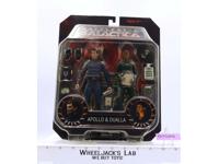 Apollo & Dualla Battlestar Galactica Diamond Select Toys MOSC 2008 Figures