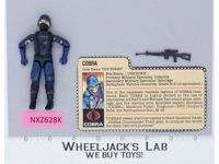 Cobra V1.5 100% Complete G.I. Joe 1983 Hasbro Vintage Action Figure