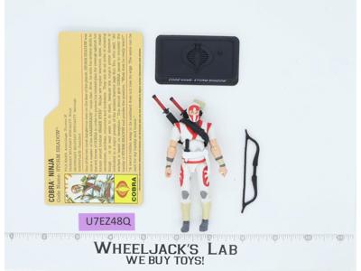 Storm Shadow V23 100% Complete 25th Anniversary G.I. Joe 2008 Hasbro Figure