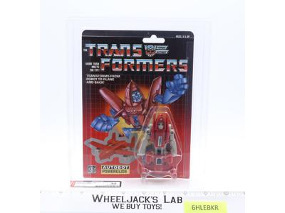 Powerglide AFA GRADED 85 85/80/90 G1 Transformers 1985 Hasbro NEW SEALED