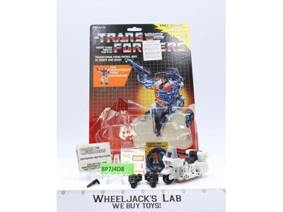 Groove 100% Complete W/CARDBACK & BUBBLE G1 Transformers Vintage Action Figures