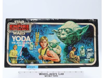Yoda the Jedi Master Board Game Star Wars ROTJ 1981 Kenner Game