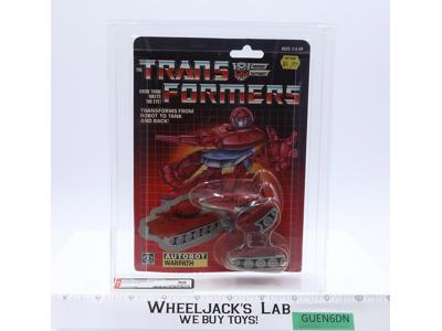 Warpath AFA GRADED 80 80/80/90 Transformers 1985 Hasbro Minicar NEW SEALED