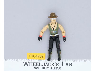 Sgt. Slaughter V1 G.I. Joe 1985 Hasbro Vintage Action Figure