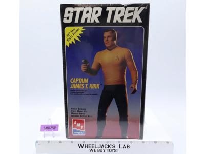 Captain James T. Kirk 12" Vinyl Model Kit Star Trek 1994 Ertl NEW MISB