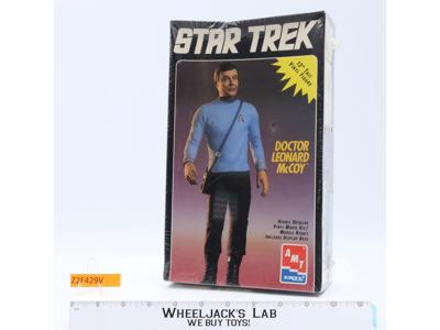 Dr. Leonard McCoy 12" Vinyl Model Kit Star Trek 1994 Ertl Collector's NEW MISB