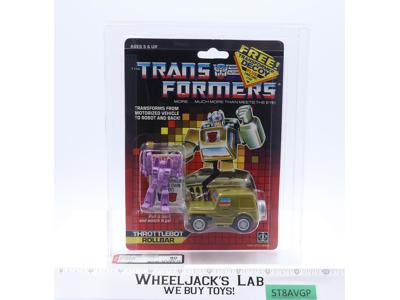 Rollbar W/ Decoy AFA GRADED 80 75/80/90 G1 Transformers 1987 Hasbro NEW SEALED