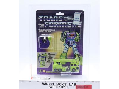 Hook TM Logo AFA GRADED 70 80/70/85 G1 Transformers 1985 Hasbro NEW SEALED