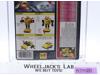 Red Bumblebee W/ Minispy TM Logo AFA HIGHEST GRADE 80 POP 1 G1 Transformers
