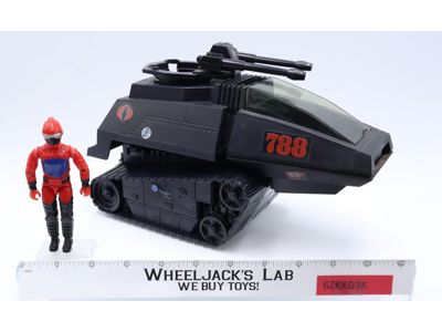 HISS Tank W/Cobra Driver 100% Complete 1983 GI Joe ARAH Hasbro Vintage Vehicle