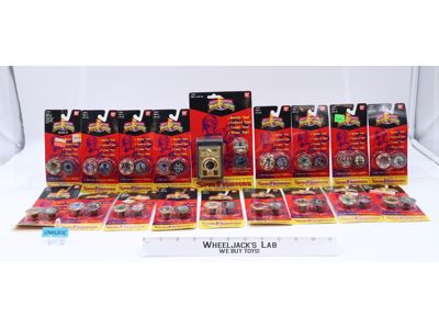 Lot of 18 Spin Fighters Mighty Morphin Power Rangers 1993 Bandai NEW SEALED