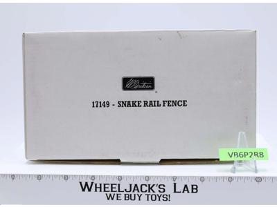 #17149 American Civil War Snake Rail Fence Britains 2002 ERTL NEW MIB
